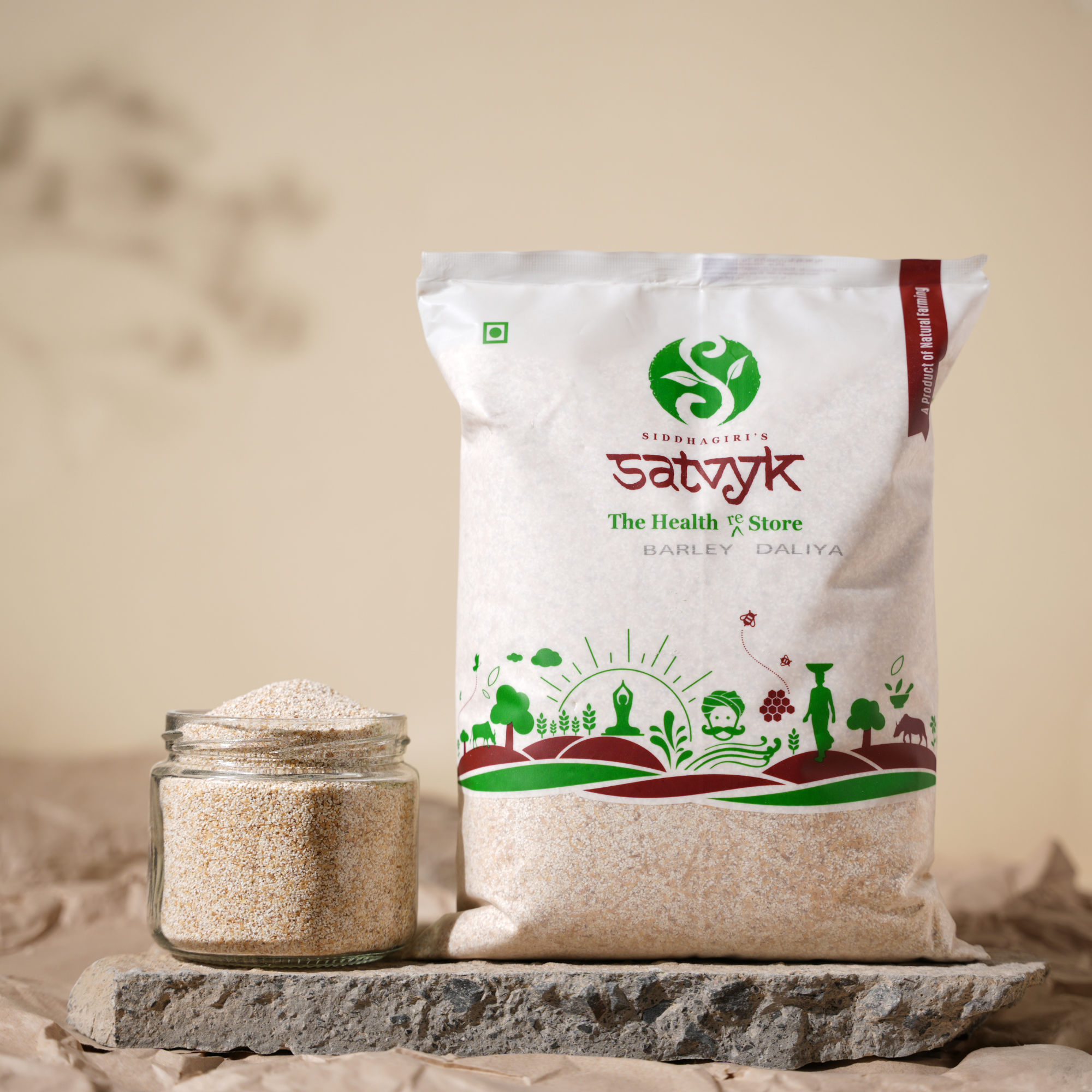 Barley Daliya | Barley Dalia, Jau ka dalia| Broken Barley | Cereal for porridge |Healthy Breakfast options