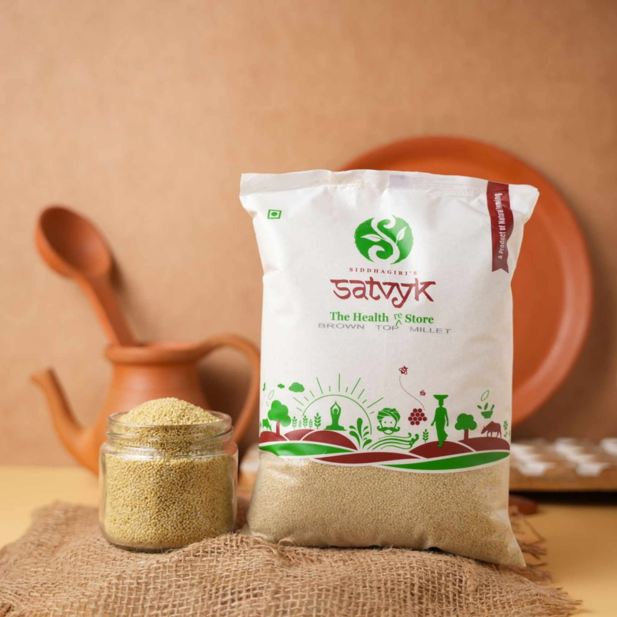 Browntop Millet Grains | Andu Korralu | Korale | Choti Kangni |Siridhanya Millets | Sri Anna | Sree Anna