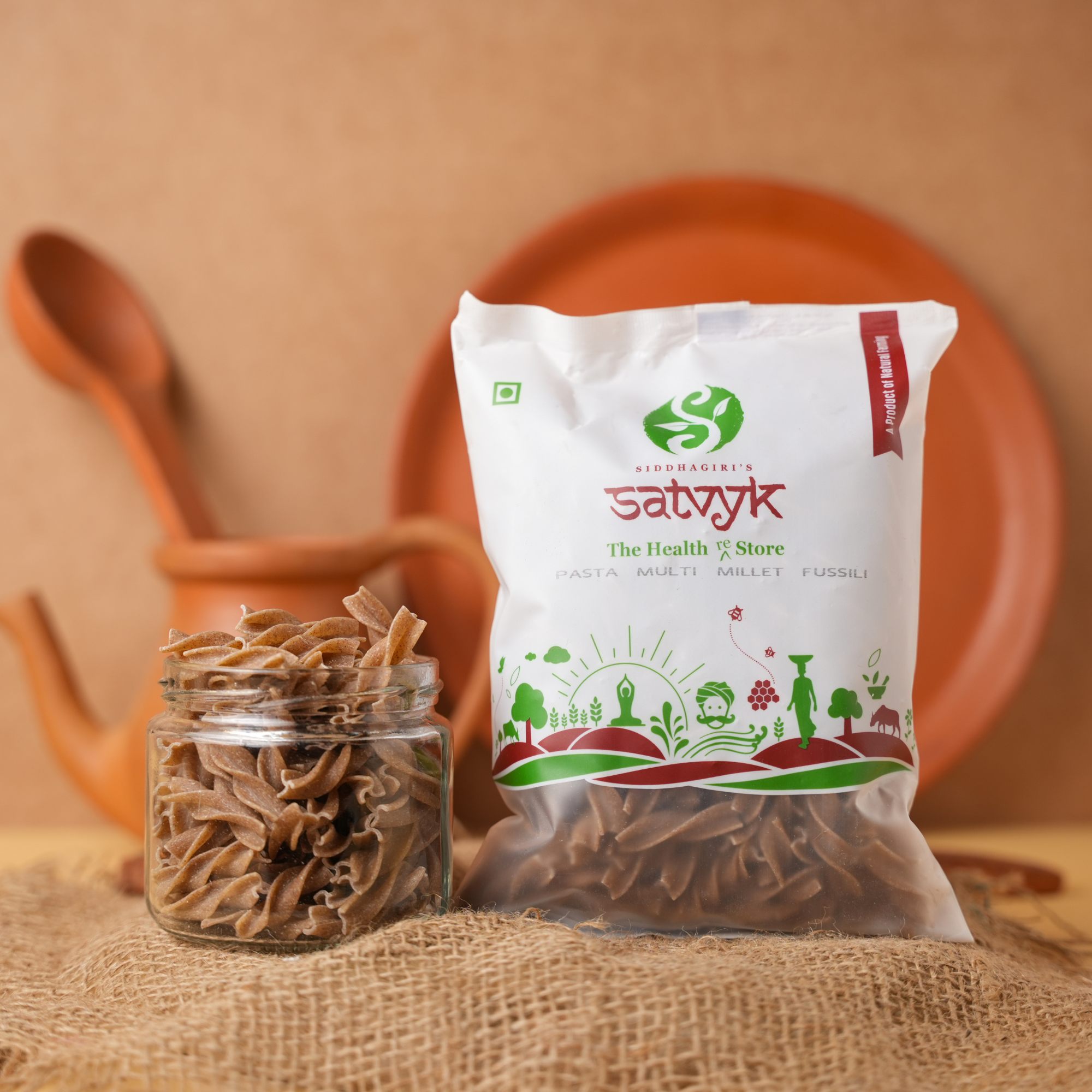 Pasta Multi Millet Fusilli