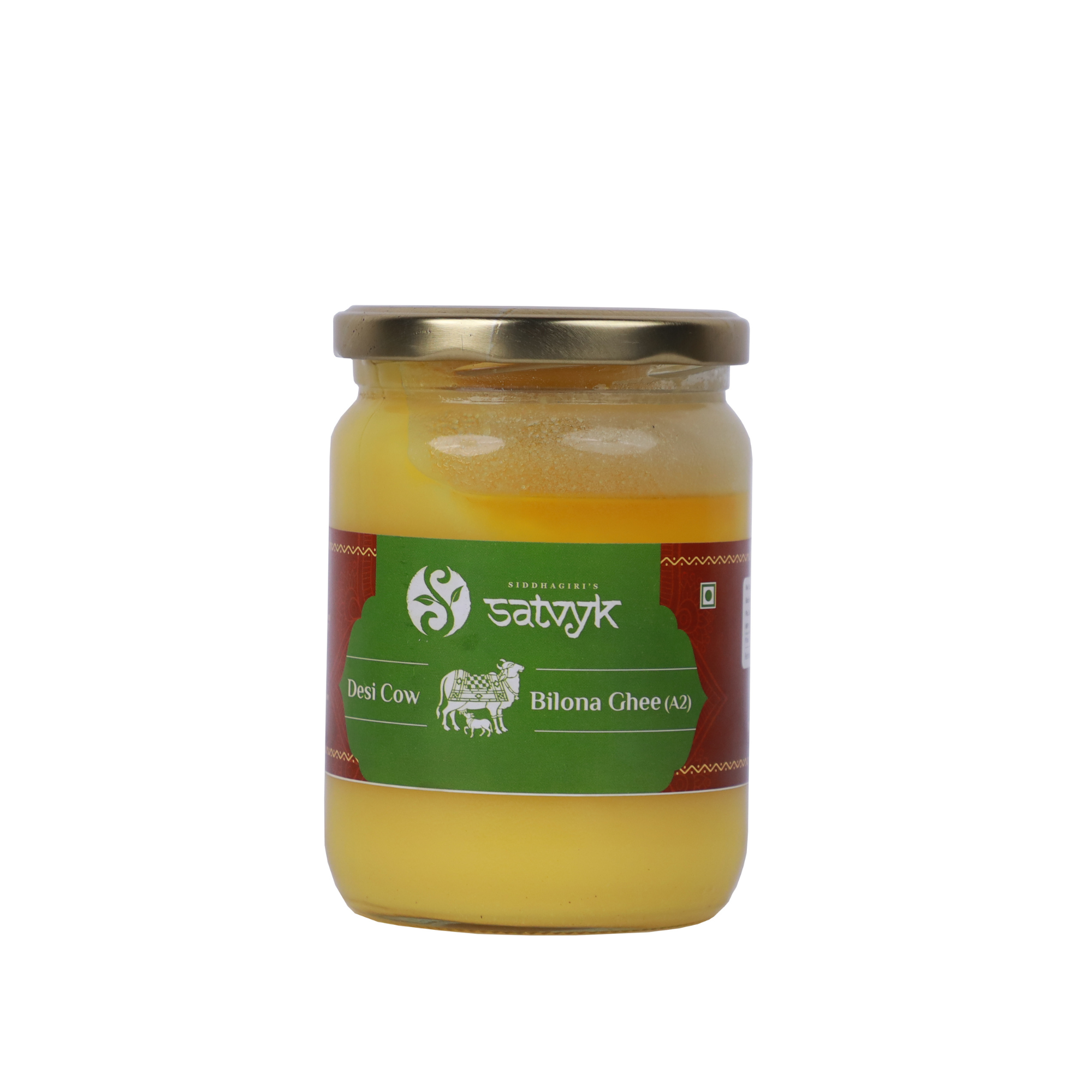 Organic A2 Ghee, Gir Cow A2 Ghee | Vedic Bilona Method| Curd-churned A2 Ghee | 100% Desi Gir Cow Ghee | Grass-fed free grazing cows | Traditional ghee
