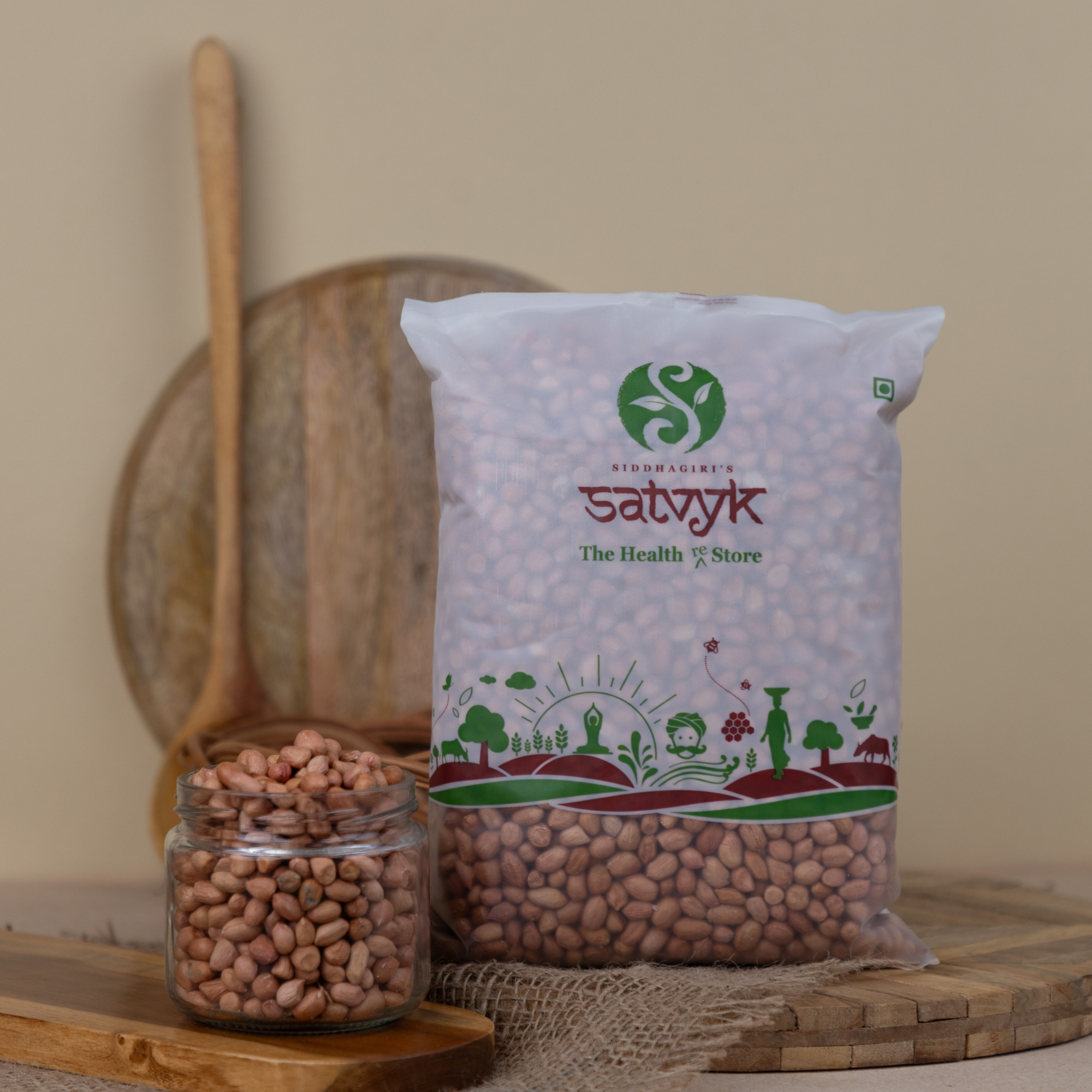 Organic Groundnuts | Peanuts | Moongfali | Shengdana  | Pesticide-free | Non GMO |  Raw Peanuts