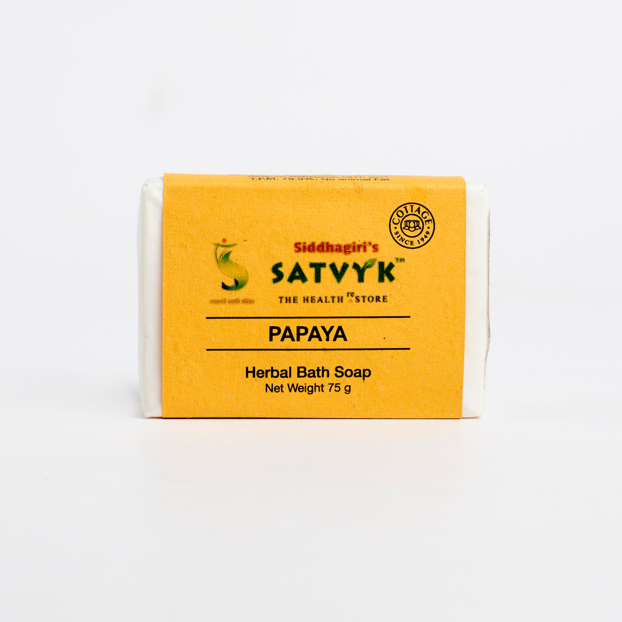Handmade Herbal Bath Soap (Papaya)