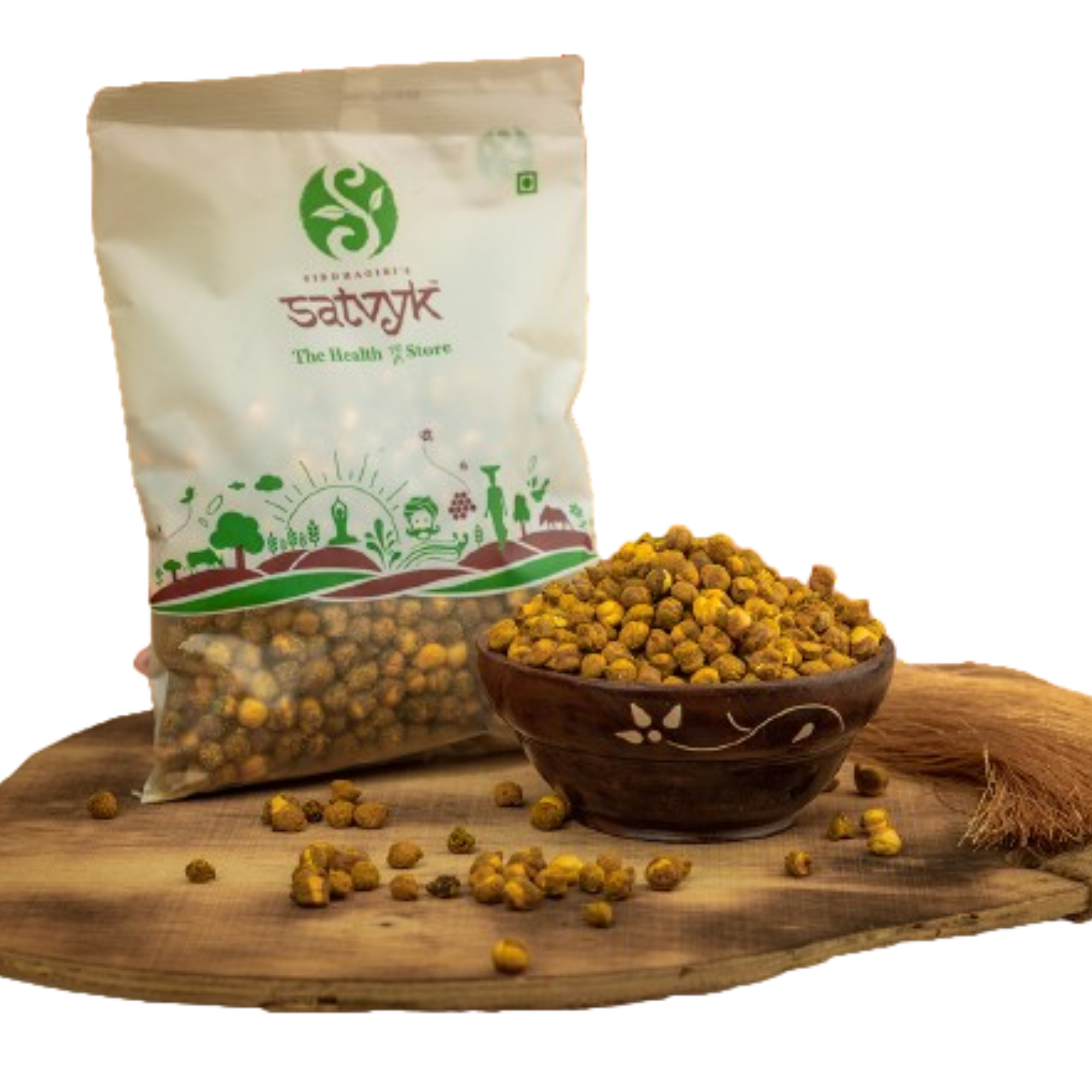 Roasted Turmeric Chana (Salted)