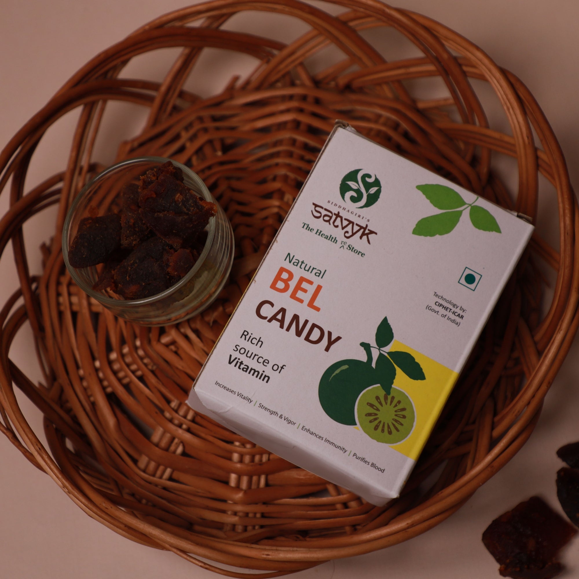 Organic Bel Candy | Stone Apple Jelly Candy | Dry Bel Candy | Immunity Boosting | Digestive| Non GMO