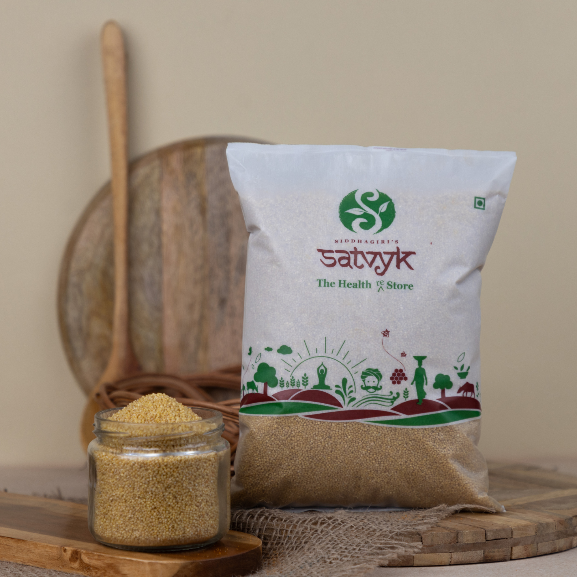 Organic Foxtail Millet | Millet Superfood | Kangani Seeds, Kang, Navane, Kakum, Korralu, Korra, Low GI millet | Millet for fasting | Unpolished | Organic |