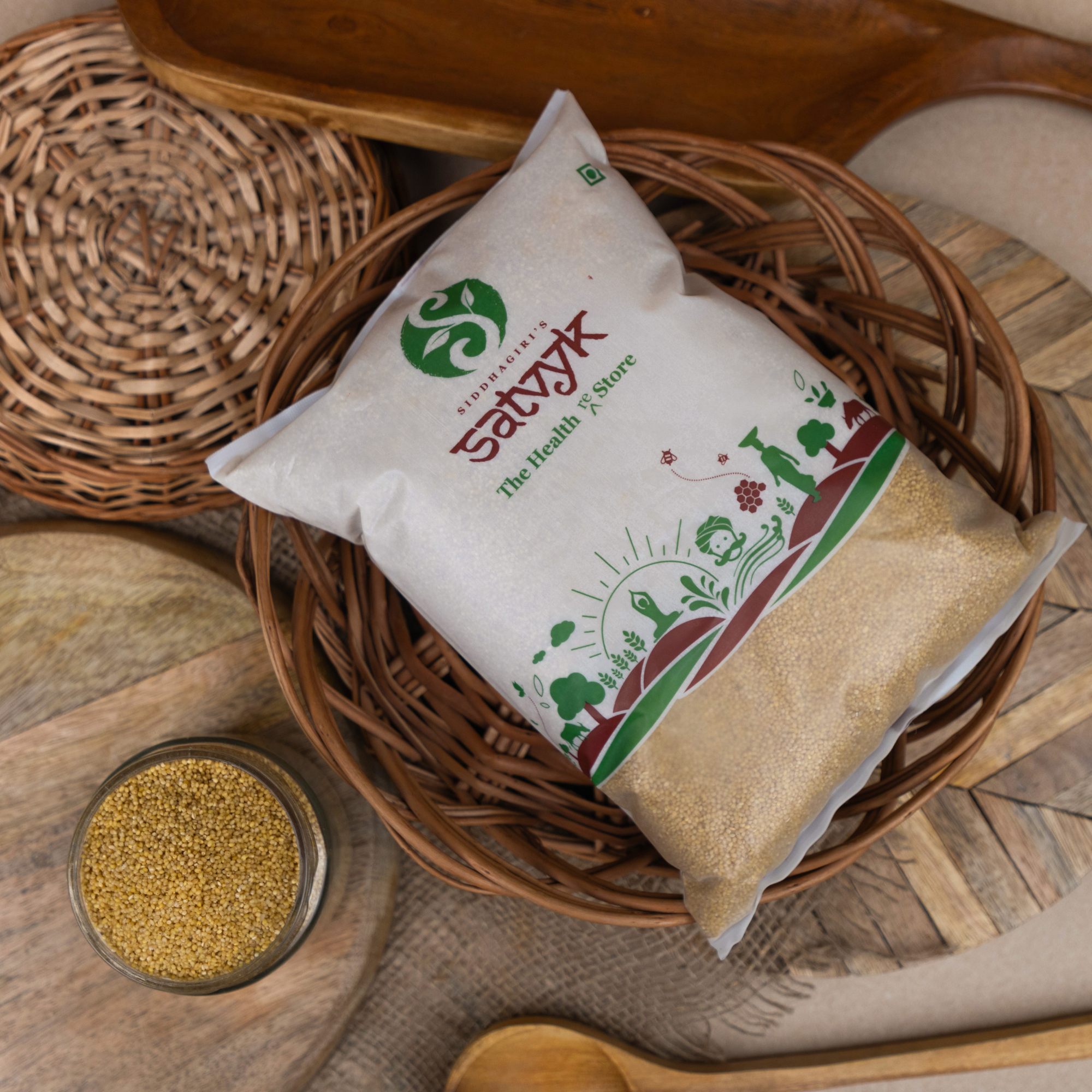 Organic Foxtail Millet | Millet Superfood | Kangani Seeds, Kang, Navane, Kakum, Korralu, Korra, Low GI millet | Millet for fasting | Unpolished | Organic |
