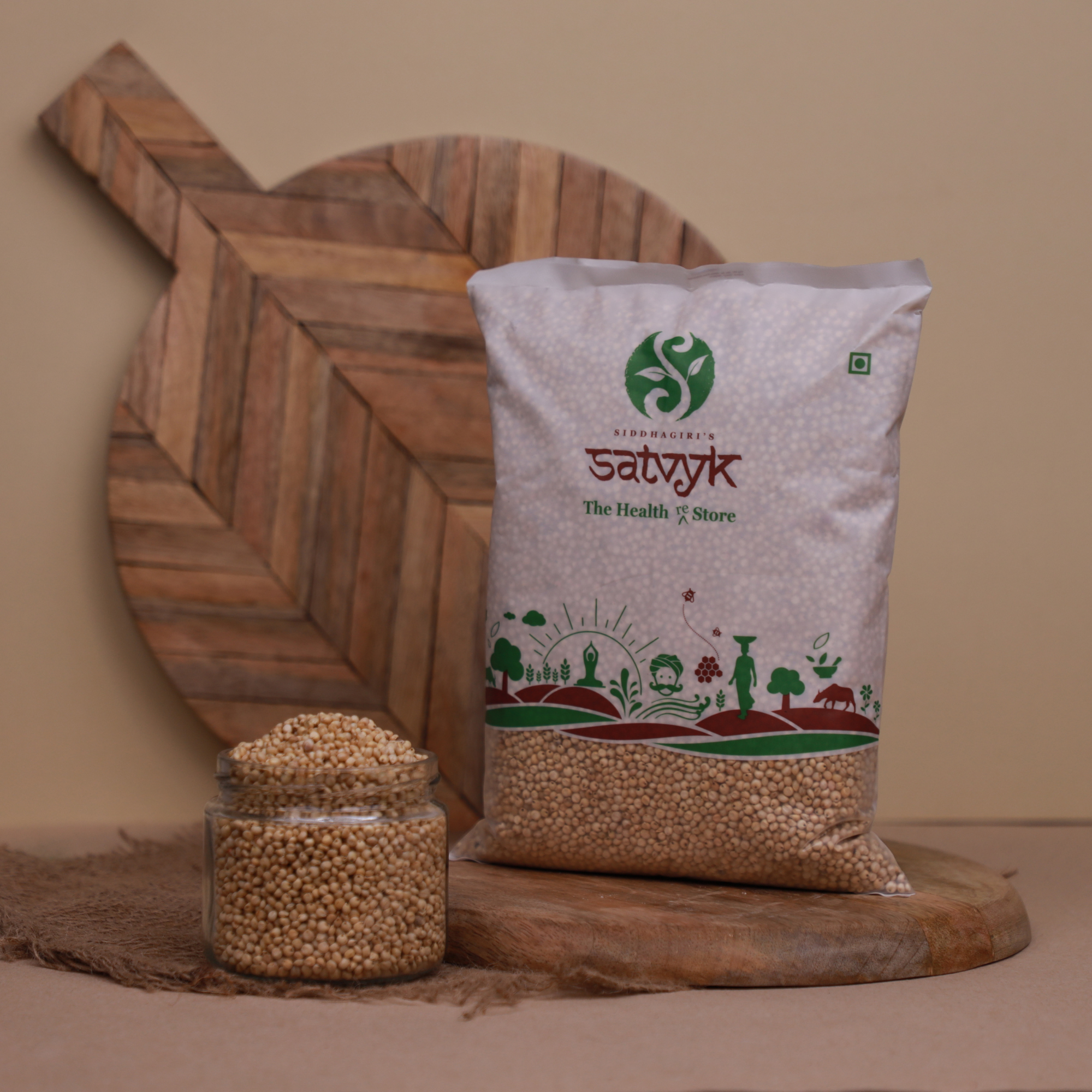 Organic Jowar Millet | Whole Jowar |Unpolished Jowar Millet | Sorghum | 100% Organic | Non GMO
