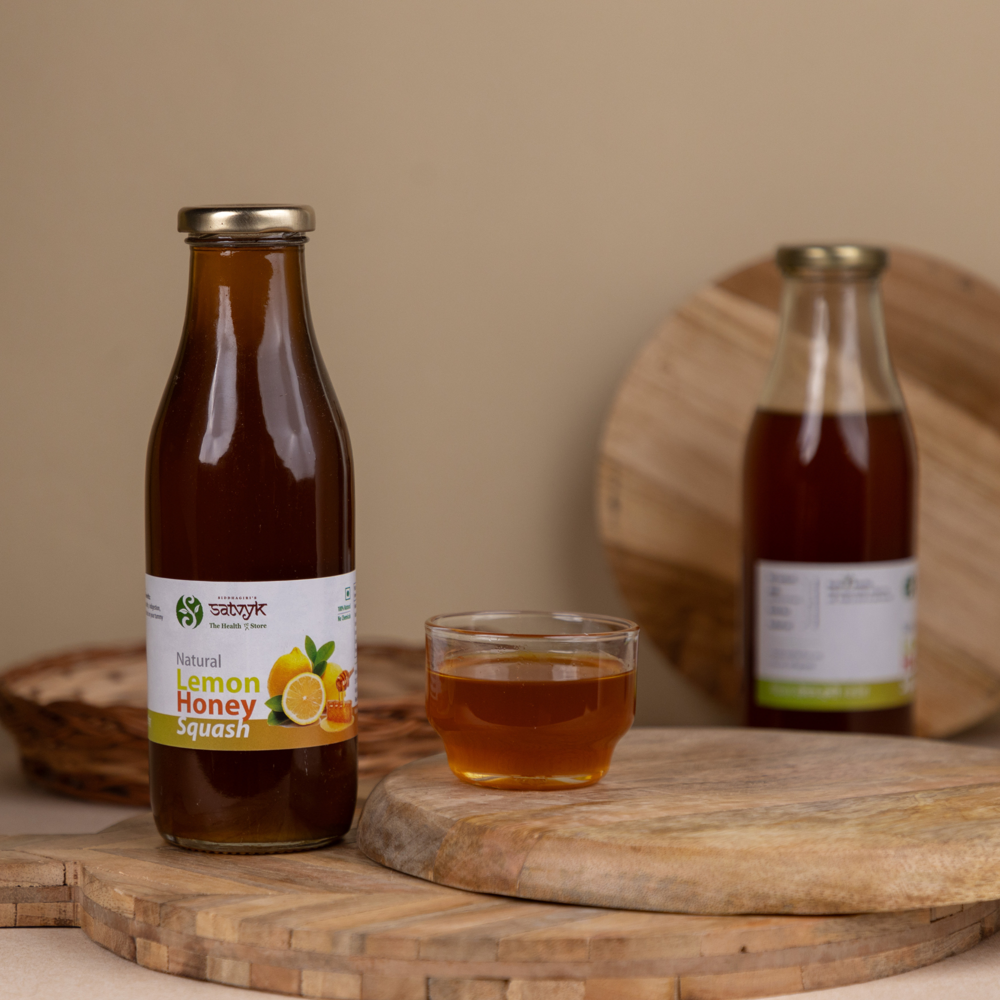 Organic Lemon Honey Squash, Instant drink| Refreshing Nimbu Syrup| No preservative, Natural - No additives, Sweetened with raw honey