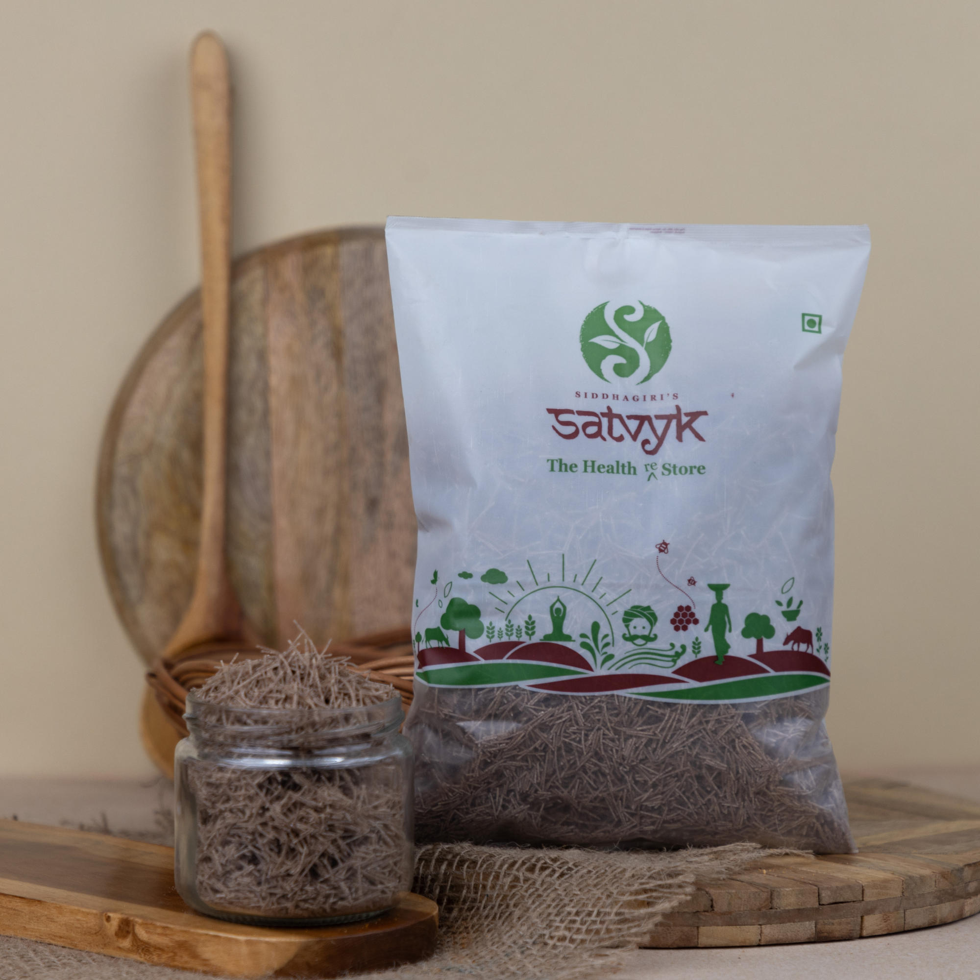 Organic Ragi Millet Vermicelli | Ragi Semiya | Ragi Sevai | Ragi Sevaiya | Finger Millet Vermicelli | No Maida Semiya | Gluten-free, Pesticides free, Chemical free, Non GMO