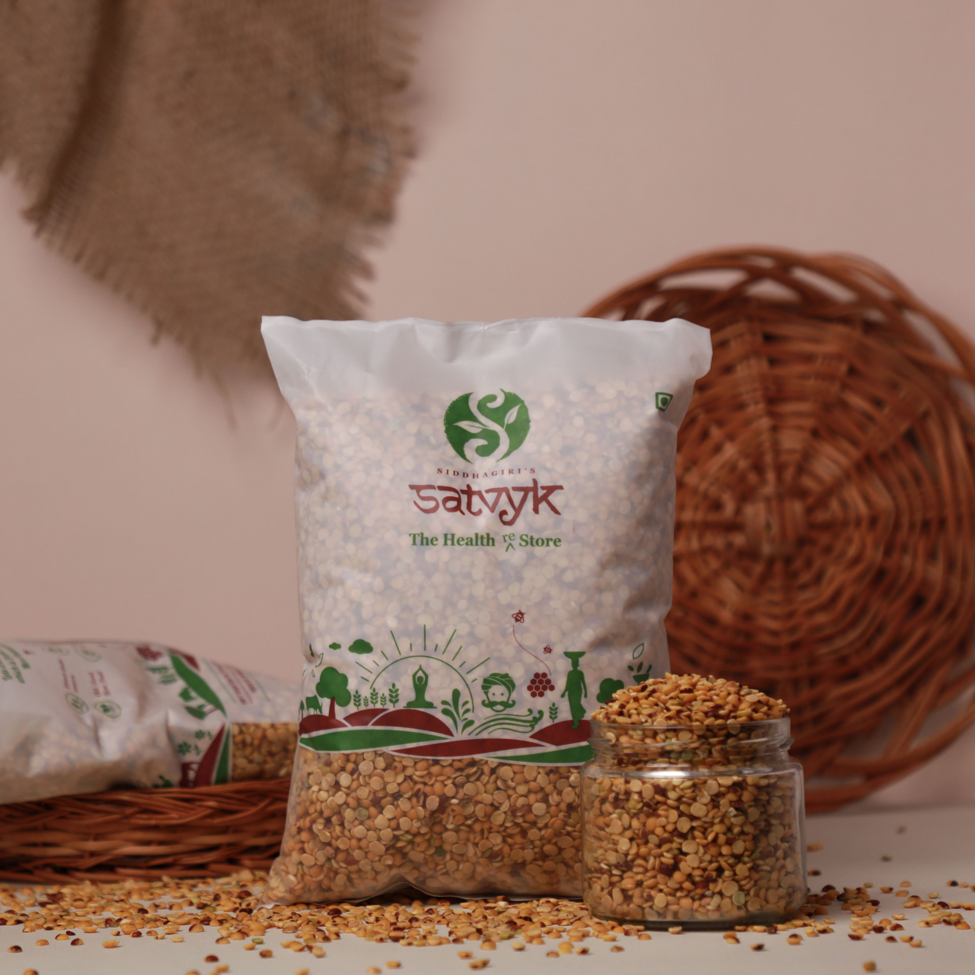 Organic Toor Dal, Unpolished Toor Dal | Arhar Dal | Tur Dal | Non GMO | Chemical free and pesticide free | Natural | Pegion Pea split