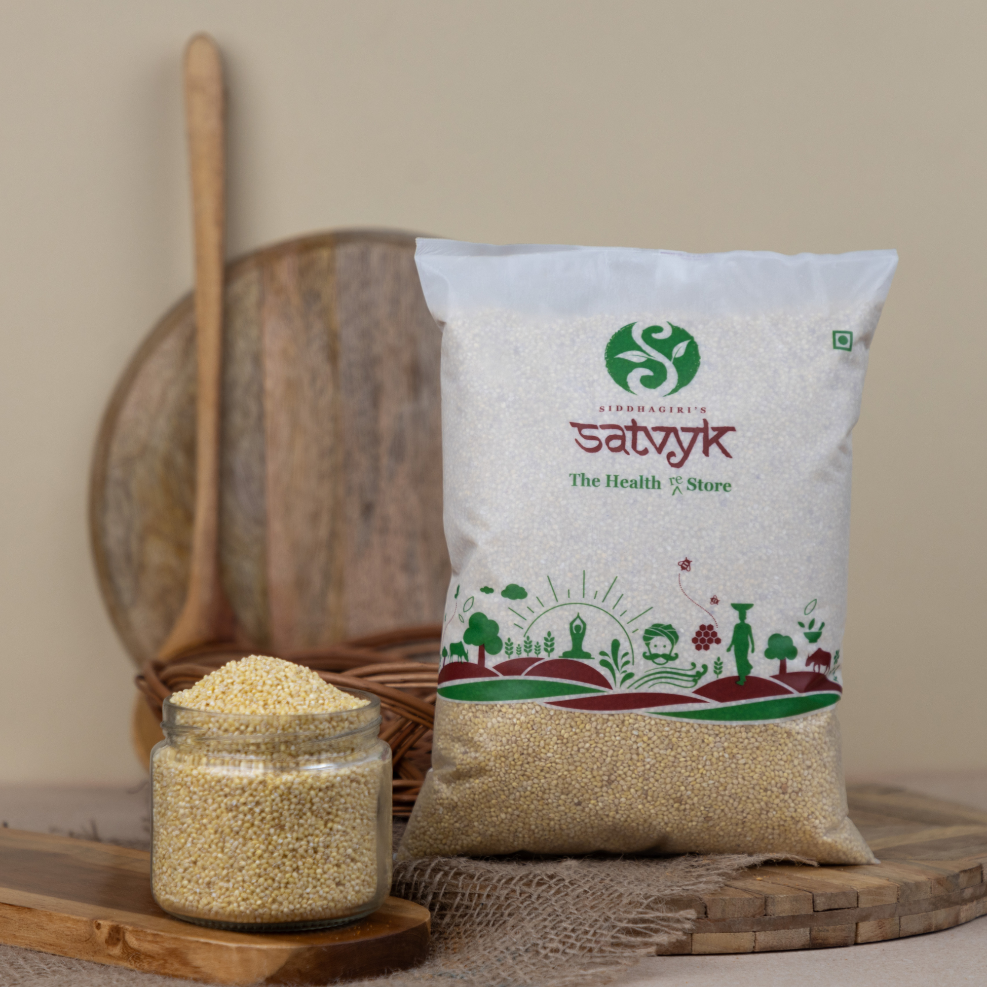 Organic Proso Millet| Common Millet| broomcorn, Chena, Barri, Pingu, Varagu, Baragu, Varigulu| Low GI Millet| Unpolished millet | Non GMO |Gluten-free