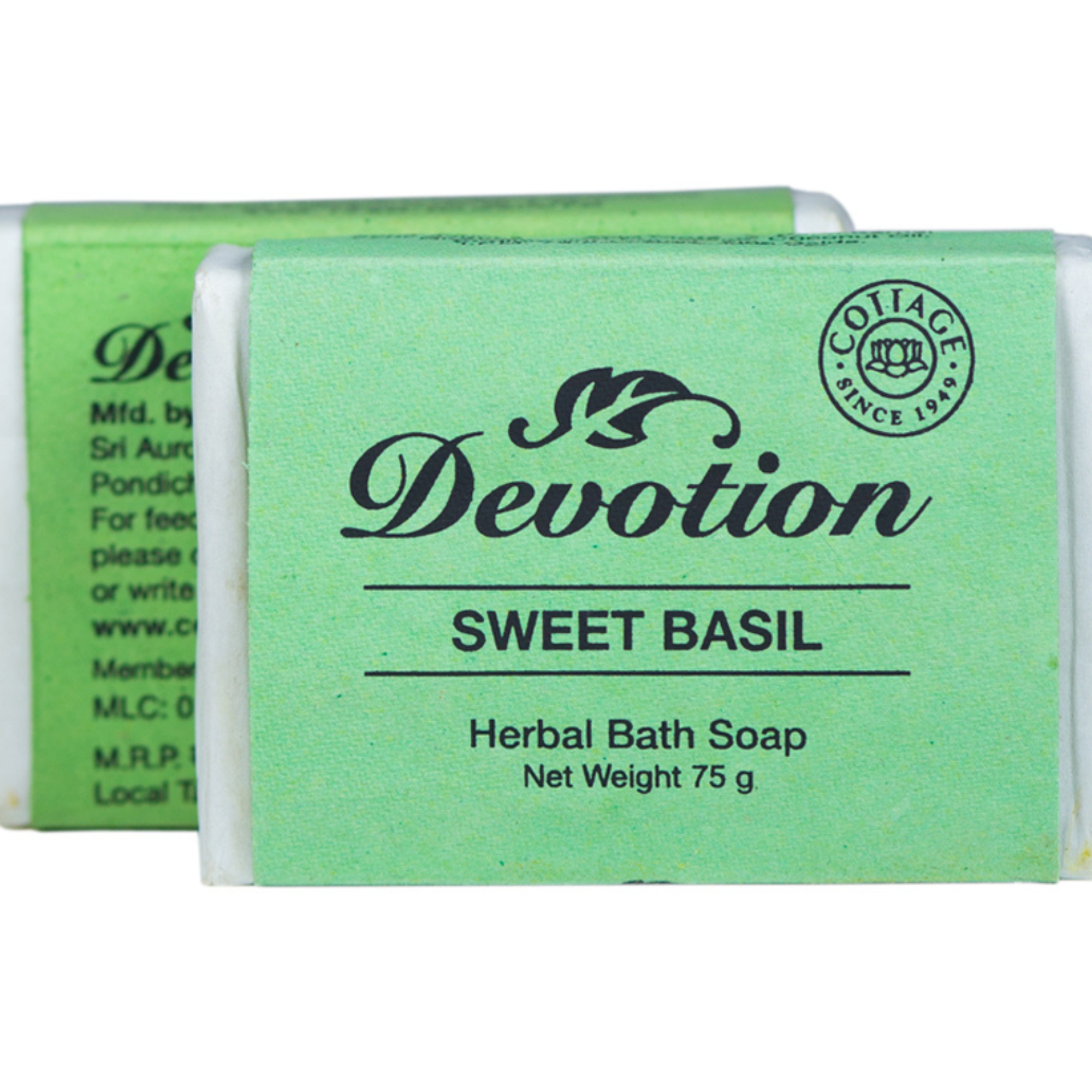 Handmade Herbal Bath Soap (Sweet Basil)