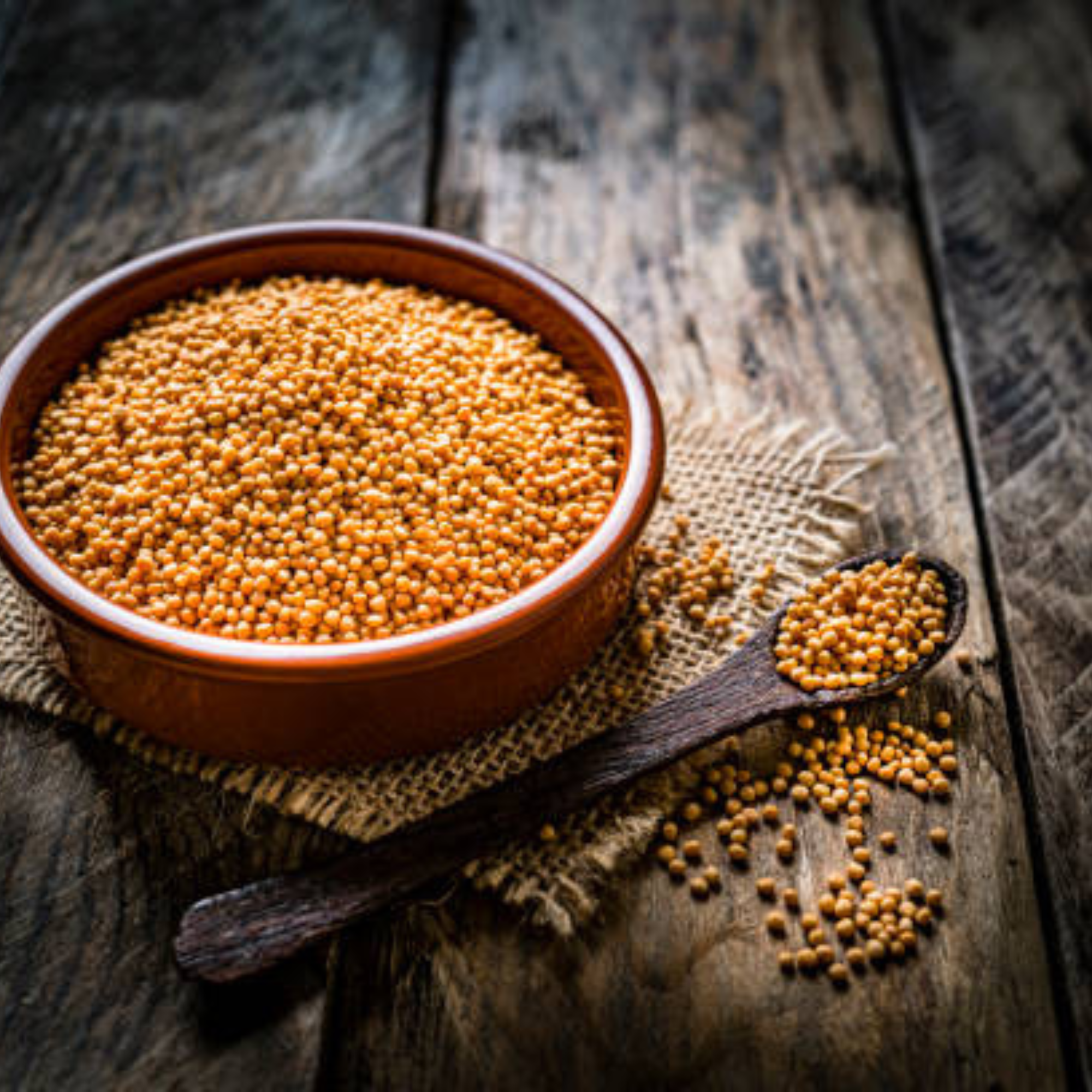 Yellow Mustard Seeds