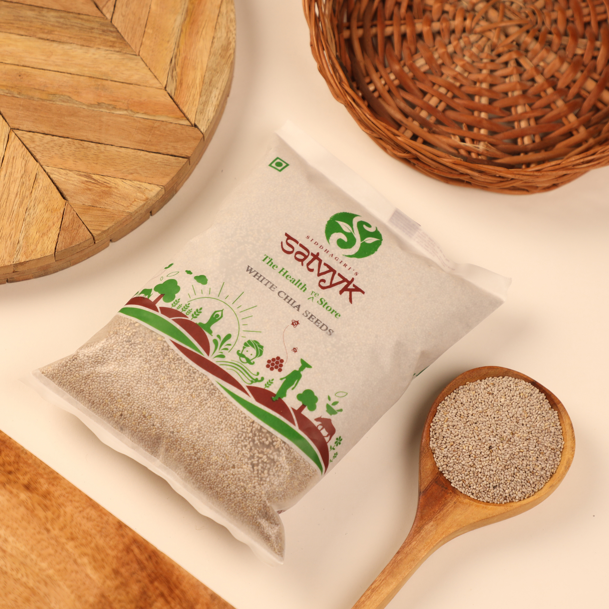 White Chia Seeds