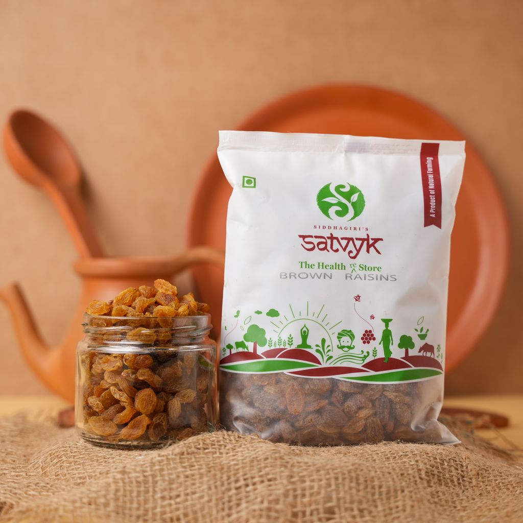Brown Raisins | Kismish | Juicy Kishmish | Rich in Iron and Vitamin B |